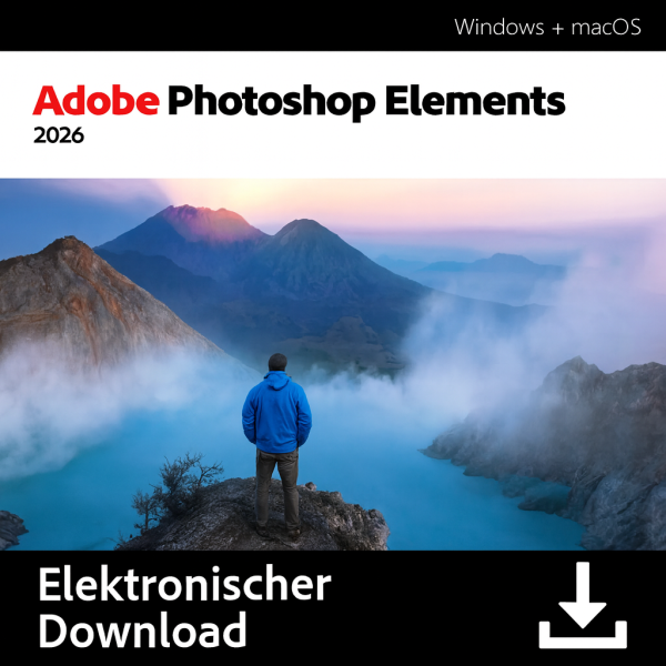 Adobe Photoshop Elements 2026 | für Windows / Mac