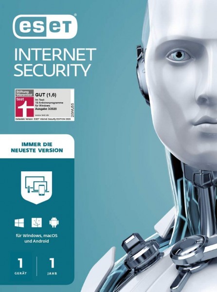 ESET Internet Security 2025 | für PC/Mac/Mobilgeräte